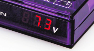 Mega RAIZIN voltage display